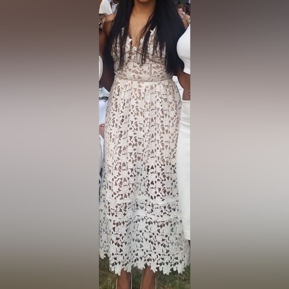 Self-Portrait Azalea Lace Dress - Picture 4 of 5